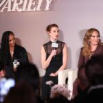 Rachel Lindsay Instagram - What an honor to be a part of @variety Power of Women in Reality Television event. Thank you for giving me the platform to talk about my experiences and for highlighting our @higherlearning podcast 🖤