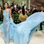 Rachel Zegler Instagram - a walking cloud spotted at the met! thank you @michaelkors x @voguemagazine x @sarahslutsky 🌧️