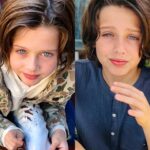Rachel Zoe Instagram - My sweet Sky then and now, in Kindergarten and now 6th grade approaching graduation to middle school and Mommy is struggling 🥹💔 Anyone else ? 👨‍🎓 #stoptime