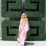 Rachel Zoe Instagram - Living in a @givenchy @barbie pink world from day to night with some of my favorite women 💕 wearing a Caftan of dreams in #givenchyplage