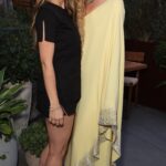 Rachel Zoe Instagram - Oh what a night celebrating with one of my best friends and boss babes @jenmeyerjewelry ✨ We hosted a stunning supper @1hotel.weho filled with extraordinary women doing big things and most importantly supporting other women. Thank you endlessly to the women that I am fortunate enough to be surrounded by and continue to show up and support everything I do, you fill my heart and soul beyond measure. 🙏🏻 ❤️ #womenforwomen Dress: @oscardelarenta @fernandogarciam1205 makeup: @christinaleeadams Hair: @chaviv_hair Color: @ashleighmariecolor