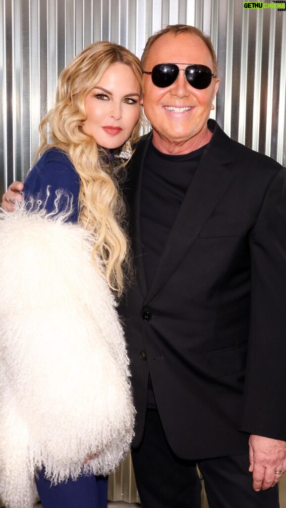 Rachel Zoe Instagram - I met @michaelkors a lifetime ago living our best lives in the same building in the west village. I love coming to #NYFW so many years later and still watching him shine his magical light on so many of us. He gives us full on NYC luxury and glamour on and off the runway. I love and adore you always Michael. ❤️🌟