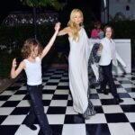 Rachel Zoe Instagram - Saturday night dates for life 🪩 ❤️ #boymom