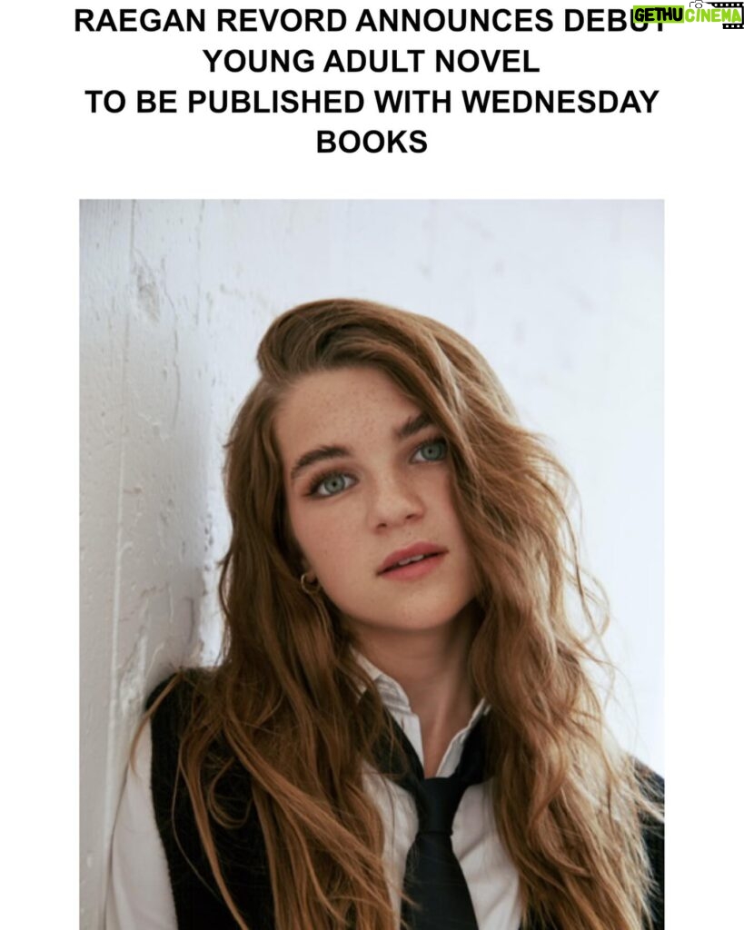 Raegan Revord Instagram - I am so excited to announce that my debut YA novel, Rules For Fake Girlfriends, will be released fall 2025 in hardcover, ebook, and audio formats. “I’ve been a fan of Wednesday Books since I began reading YA, so to have my debut novel be published under Eileen’s expertise and guidance has been a dream come true. I am so excited for readers to go on this journey with Avery and her friends. Inclusive Stories are more important now than ever and I’m excited to have been given the opportunity to share Rules for Fake Girlfriends with readers.”