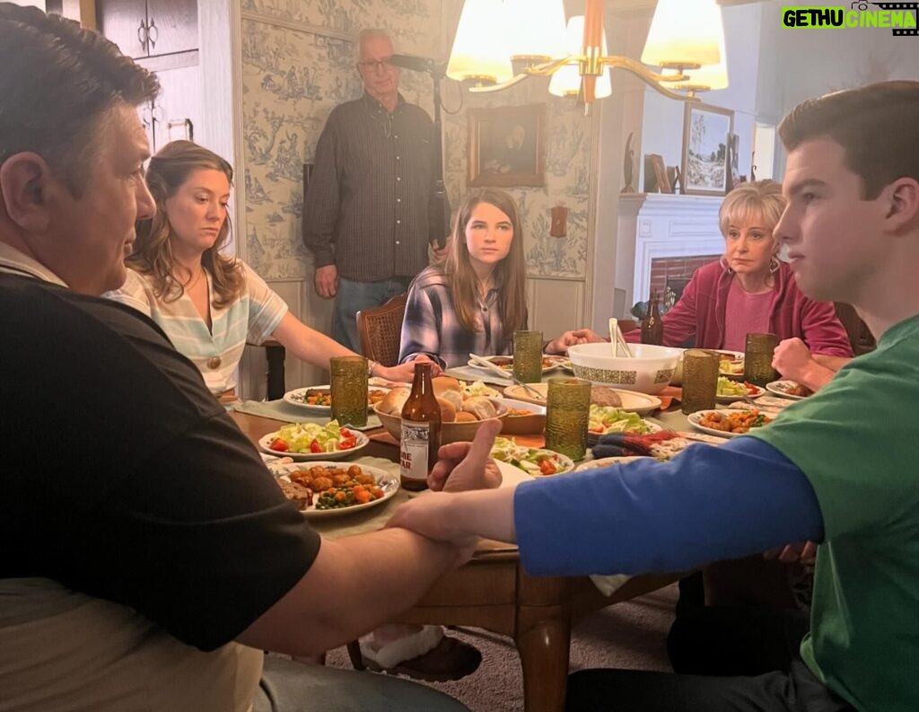 Raegan Revord Instagram - Last family dinner scene was an emotional one to film. We opened the show with a dinner scene where we were first introduced to the Cooper family and they quickly became a staple in the show. Those scenes were always my favorite to film because they brought us all together and, like a real family, we got to sit around the table and eat and catch up with each other. It felt like being home with the people I love. ❤️🥺