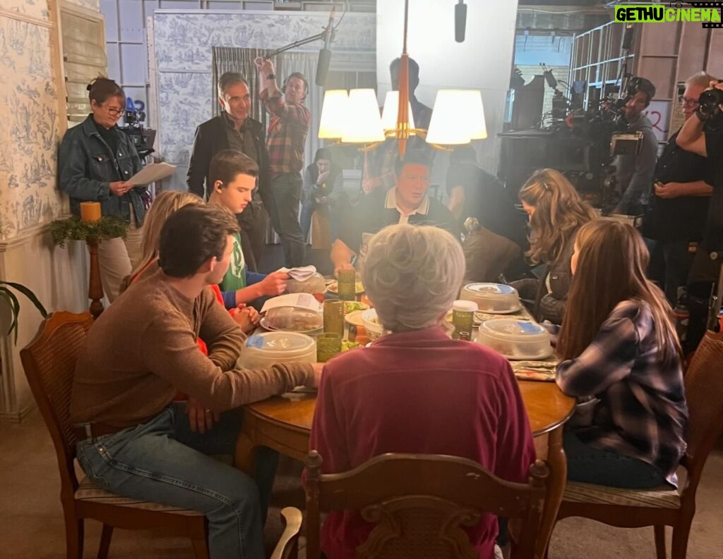 Raegan Revord Instagram - Last family dinner scene was an emotional one to film. We opened the show with a dinner scene where we were first introduced to the Cooper family and they quickly became a staple in the show. Those scenes were always my favorite to film because they brought us all together and, like a real family, we got to sit around the table and eat and catch up with each other. It felt like being home with the people I love. ❤️🥺