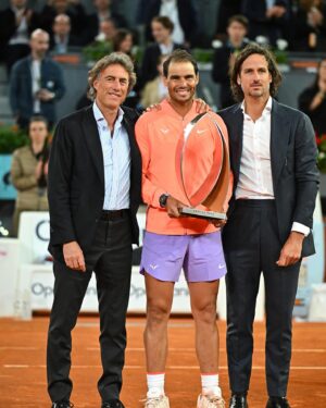 Rafael Nadal Instagram - Con sonrisa y AGRADECIMIENTO 
Por todo, siempre, desde el principio:
GRACIAS MADRID ❤️🇪🇸
