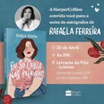 Rafaela Ferreira Instagram - Bom diaa, galera! ❤️ Hoje acordei em uma energia incrível porque… faltam apenas dois dias pra noite de autógrafos do meu livro lá na Livraria da Vila! 😍 Espero por vocês, viu?! E que seja uma semana linda pra nós! ✨