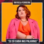 Rafaela Ferreira Instagram - Ela é atriz e agora escritora! Rafaela Ferreira lançou seu livro “Eu Só Cabia Nas Palavras” e conversou com a Caras sobre o processo de escrita e contou um pouco sobre a trama da obra. Rafa refletiu sobre temáticas importantes e revelou planos futuros com o livro. Vem ver!