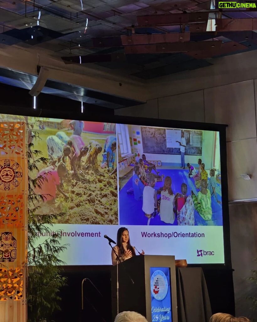 Rafiath Rashid Mithila Instagram - It was an honour for me to speak at a panel and at the closing ceremony of the World Forum on Early Care and Education 2024 in Vancouver, to share about @bracworld 's work on Early Childhood Development and how we integrate climate and ECD in our Green Play Labs. #BracInternational #NotJustAnyJob