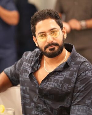 Ragini Prajwal Instagram - PRAG at @plumandsugar & @dermatonik_ !❤️ @prajwaldevaraj @iamraginiprajwal
.
Wishing you a heart congratulations on Bangalore biggest Spa & Salon!
.
A must visit for a great experience!👌
.
Outfit: @mileenia.official
Pictures: @kabir_photography___ 
Venue: @plumandsugar @dermatonik_