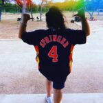 Raini Rodriguez Instagram - Springer dingers all szn long ⚾️⚾️