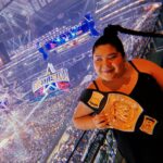 Raini Rodriguez Instagram - Wrestlemania night 1 was the bEST 💋✨