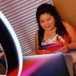 Raini Rodriguez Instagram - Just had a super fun table read for my newest project! Can’t wait to share the details, it’s a cute one 🏝💜🤩🤗