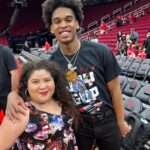 Raini Rodriguez Instagram - Thank you @houstonrockets for a super fun night yesterday!! My family and I enjoyed every minute of it. The seats company were top notch 🤩🚀