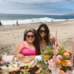 Raini Rodriguez Instagram - It was the most beautiful day in Malibu for a picnic to celebrate love and happiness! There was nothing better than our friends family getting together to play games, eat some yummy charcuterie, & spoil our bride to be. This was my first time ever being a maid of honor and throwing a bridal shower for someone and of course it was all for you, @ashleyargota9 💜 I love ya, Ash & I’m so lucky to call you my best friend. Next stop, the bachelorette party! Thank you @thepicnic.collective for helping to make my bridal shower dreams come true! Every single detail was beautifully done ☀️ I’m already thinking of more picnics I want to have! Also thank you to my amazing mom and @jazzyjill426 for being a helping hand and special thanks to @micktorres & @starringrico for coming towards the end just to carry the bags and presents to our car😂