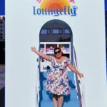 Raini Rodriguez Instagram - Summer of Loungefly ☀️ Thank you @loungefly @originalfunko for having me! I loved getting to see all of the different collections 🤩 I seriously need that Lisa Frank wallpaper in my room asap✨🌈💋