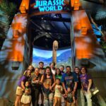 Raini Rodriguez Instagram - I took my family to visit Jurassic World: The Exhibition last week and y’all…it did not disappoint 🦖 There were so many beautiful sights and dinosaurs to see. You are completely transported to Isla Nublar! We even got to meet our favorite little dino, Bumpy!! Thank you @universalpictures, @jurassicworldexhibition, and @dreamworks for taking my family on an awesome adventure!! Y’all NEED to check out this exhibition! #JWExhibition #DinosinDallas #JurassicWorld #CampCretaceous