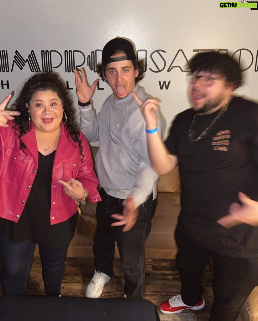 Raini Rodriguez Instagram - How many times can you spot the word improv 🎭