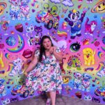 Raini Rodriguez Instagram - Summer of Loungefly ☀️ Thank you @loungefly @originalfunko for having me! I loved getting to see all of the different collections 🤩 I seriously need that Lisa Frank wallpaper in my room asap✨🌈💋