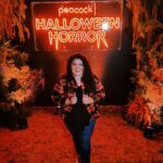 Raini Rodriguez Instagram - Thank you @peacocktv for helping me kick off spooky szn with @starringrico at @cinespia watching Insidious at Hollywood Forever Cemetery! It was a scary good night🎃👻