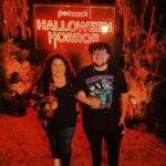 Raini Rodriguez Instagram - Thank you @peacocktv for helping me kick off spooky szn with @starringrico at @cinespia watching Insidious at Hollywood Forever Cemetery! It was a scary good night🎃👻