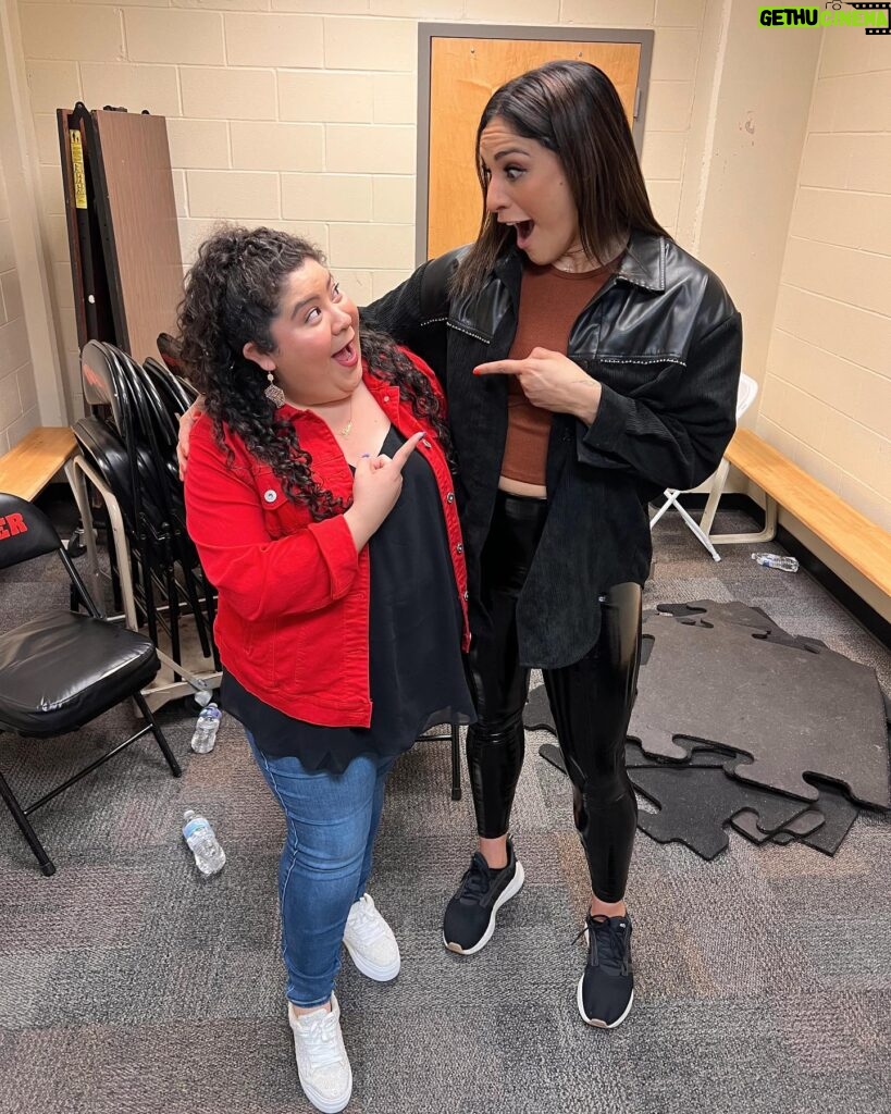 Raini Rodriguez Instagram - Let’s get ready to rumble! • • Thank you @wwe for an amazing weekend💜