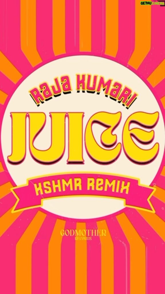 Raja Kumari Instagram - Have you heard the @kshmr remix of JUICE?! Available on all streaming platforms now 🥭