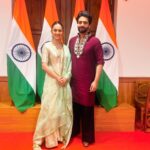 Rakul Preet Singh Instagram – An unforgettable moment at the new Parliament of India in Delhi, witnessing the spirit of democracy in action. 
Satyameva Jayate! Jai Hind! 🇮🇳