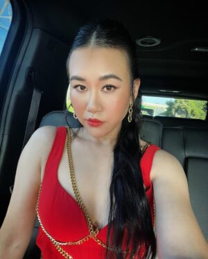 Ramona Young Instagram - @theprankmovie premiere 💋

💄: @sarahnelsonmakeup 
💇🏻‍♀️: @_missmarilyn