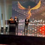 Ramy Ayash Instagram - شكرا #مصر على تكريمي كأفضل مطرب عربي في مهرجان الفضائيات العربية بحبكم كتير #رامي_عياش #ramyayach