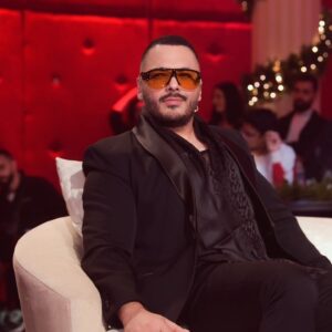 Ramy Ayash Instagram - We had a Blast 
Be ready for tomorrow night , 8:30 pm 
@lbcilebanon 
 My family and I would love to celebrate this Christmas Episode  with you .
We love you ❤️
Ramy,Dalida,Aram,Ayana,Alara.