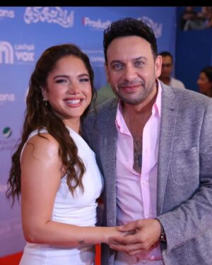 Ranna Raees Instagram - From the premiere night of “Awlad hareem karim”🤍 

Makeup by @ayaabdelhamid thank you for all the effort and help💋

Hair by @mahmoud_hair_stylist 🧚‍♀️🧚‍♀️