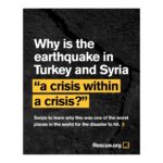 Rashida Jones Instagram – The earthquakes that recently hit Turkey, Syria and Lebanon are the biggest to hit the region in a century. More than 35,000 people have died and thousands more could still remain trapped in rubble. The impact has been devastating with freezing weather and displacement due to the ongoing war. The image are heartbreaking and suffering is unfathomable. I’m proud to support @RESCUEorg’s mission to provide life-saving health care, protection and early recovery support to people impacted by this terrible disaster. Link in story.