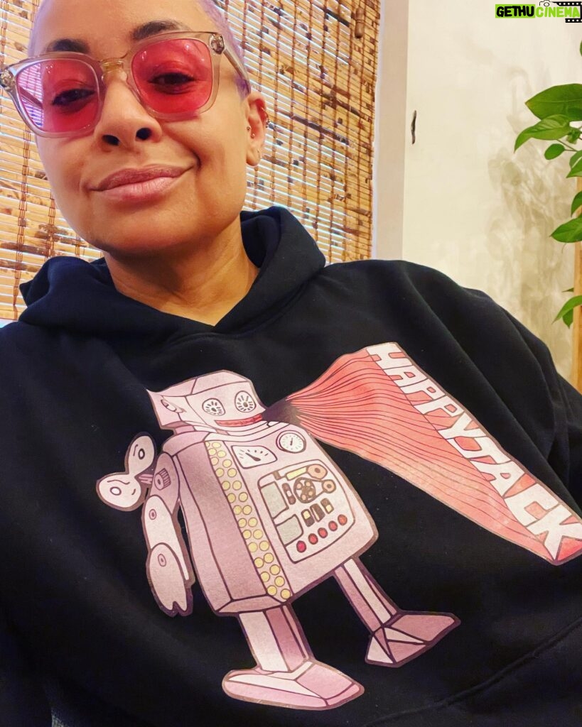 Raven-Symoné Instagram - Thank you to @officialhappyjack and @skykatz for hook in @mirandamaday and myself up with some epic pieces. A community for “the misunderstood” it’s important to show support and love for those in our life who struggle with addiction, anxiety, and mental illnesses. We support, show yours too! Xoxo