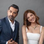 Rawan Mahdi Instagram - Watch me @yaqoubian في برنامج بصراحة_مع على @mbc1 On Moday at 10:00 KSA @mbcgrouppr Image and style director @eliomoussallem Dressed by @elisabettafranchi @krisma_me Jewelry by @zoughaibandco @christinezoughaib Makeup by @hildadaagher Hair by @assaadhairdesign