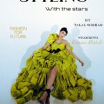 Rawan Mahdi Instagram - The Cover - STYLING WITH THE STARS ✨ Ep1 Fashion director | Stylist @talalashehab Starring | @rawan_vii Frame @wheretheworldstops @dowmut @reemaashehab Glam @beautyfigure_ @tusalon.kw Wardrobe @makalos_boutique @muglerofficial @hm @gucci @zara @queens_kuwait