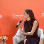 Razane Jammal Instagram - Happy International Women’s Day ❤️ It was an honor to speak up about the importance of diversifying stories on screens at the #Forbes3050 summit alongside @kristinstoller and @maitreyiramakrishnan Thank you for having me @forbeswomen ينعاد على كل إمرأة بيوم المرأة العالمي. كان شرف لإلي إني إحكي بنقاش عن أهمية التنوع بالقصص والمواضيع على الشاشة الكبيرة والزغيرة مع فوربز إلى جانب الممثلة الكندية مايتتريي ومحررة فوربز أندر ثيرتي الأميركية كريستن ستولر. Dressed in @dior @diorbeauty Styled by @farahmounzer Glam @manulosadagomez @deenaalawaid Team @maritaakl