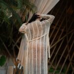 Rebecca Chen Instagram - @FashionNova which is your fave ? 🤍 🔍 Summers In Tulum Crochet Cover Up Kimono - Taupe