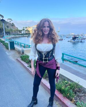 Rebecca Mader Instagram - AHOY THERE ME HEARTIES!!💚🏴‍☠️