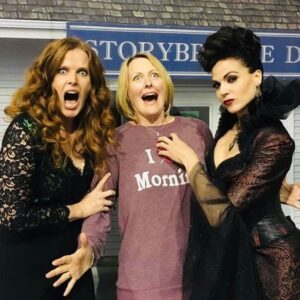 Rebecca Mader Instagram - #FBF to when my TV Sis’ ripped out my real life Sis’s Heart! 💚❤️🔥😱