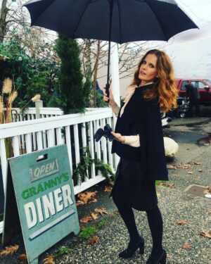Rebecca Mader Instagram - #tbt to last Thursday. Our last ever day shooting in Steveston 💚
