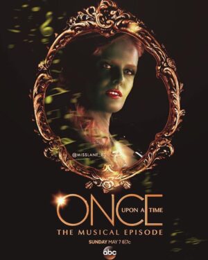 Rebecca Mader Instagram - WHO'S READY???!!
#Repost @misslane_es
・・・
Fixed Once Upon a time The musical poster version #zelena can't wait to listen to this woman @bexmader