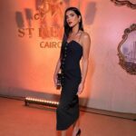 Reem Samy Instagram - Last night @stregiscairo 🎇⚡️ Make up by the one and only @dinaragheb Dress @nocturne Hair @eslaam.lomaa