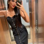 Reem Samy Instagram - Last night @stregiscairo 🎇⚡️ Make up by the one and only @dinaragheb Dress @nocturne Hair @eslaam.lomaa