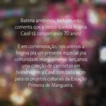 Regina Casé Instagram - Bateria arrebenta, todo mundo comenta que no domingo a Regina faz seteeeeenta! Em comemoração a essa data muitíssimo especial, a Casé e a @reserva se juntaram para um presente especial para a comunidade mangueirense: lançamos, em parceria, uma camiseta em homenagem aos 70 anos da Regina em que todo o lucro das peças será revertido para os projetos culturais da Estação Primeira de Mangueira. Entra nessa com a gente? Clique no link da bio da @reserva e garanta a sua pra deixar essa festa ainda mais bonita. #publicidade