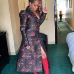Regina King Instagram - When your outfit is cute and you find out @naacpimageawards showed @bealestreet and @netflixsevenseconds mad love💜 Thank you @naacp and congratulations to all the nominees