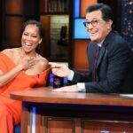 Regina King Instagram - Good Times on @colbertlateshow tonight. Talking about @bealestreet in theaters now