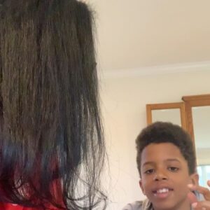 Renée Elise Goldsberry Instagram - We dream of our prayers being answered, but cannot conceive of the miracle in store. I asked to become a mother, and God sent Benjamin. 15 years ago today. May 4th. Yes, the force is strong in this one. And the LIGHT. Like none I have ever known. God truly has the whole world in His Hands.