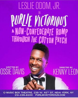 Renée Elise Goldsberry Instagram - @leslieodomjr you blow us all away! Everyone and everything in @purliebway is JOYFULLY and WONDERFULLY lighting the world! A must see! At least once! 
#PurlieVictorious 
#OpeningNight
#datenightwithhubby 
💄 @christrotmanmakeup